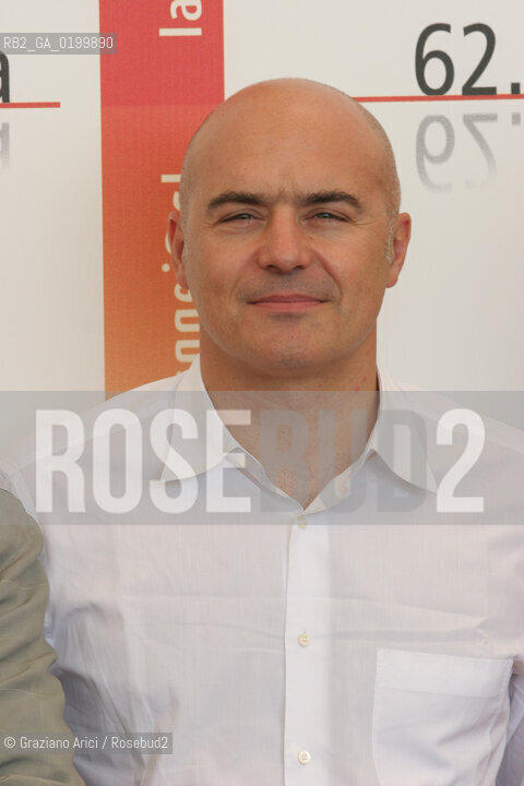 06_09_05 - 62 VENICE FILM FESTIVAL - FILM I GIORNI DELLABBANDONO - THE ACTOR LUCA ZINGARETTI ©Graziano Arici/Rosebud2