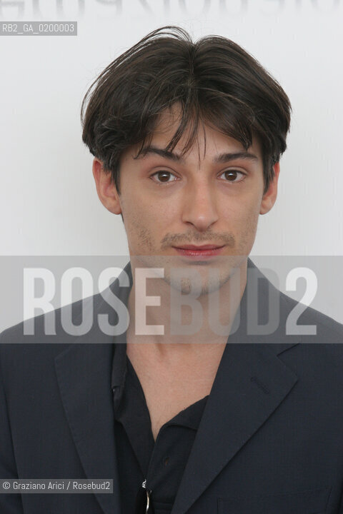 07_09_05 - 62 VENICE FILM FESTIVAL - FILM TEXAS - THE DIRECTOR FAUSTO PARAVIDINO.©Graziano Arici/Rosebud2