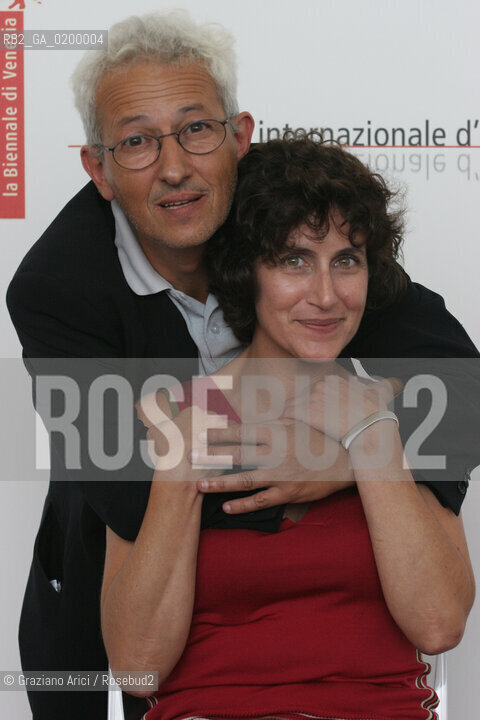 07_09_05 - 62 VENICE FILM FESTIVAL - FILM O FATALISTA - THE DIRECTOR JOAO BOTELHO AND THE ACTRESS SUZANA BORGES.©Graziano Arici/Rosebud2