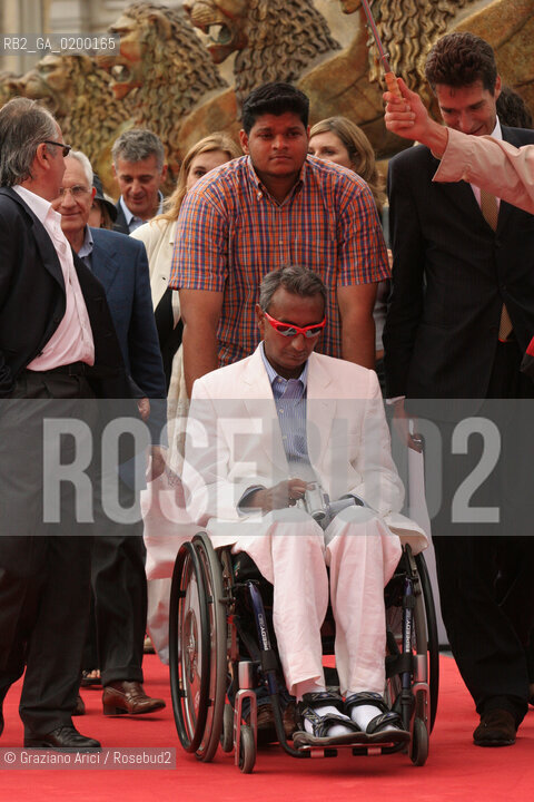 09_09_05 - 62 VENICE FILM FESTIVAL - GIL ROSSELLINI AT THE RED CARPET.©Graziano Arici/Rosebud2