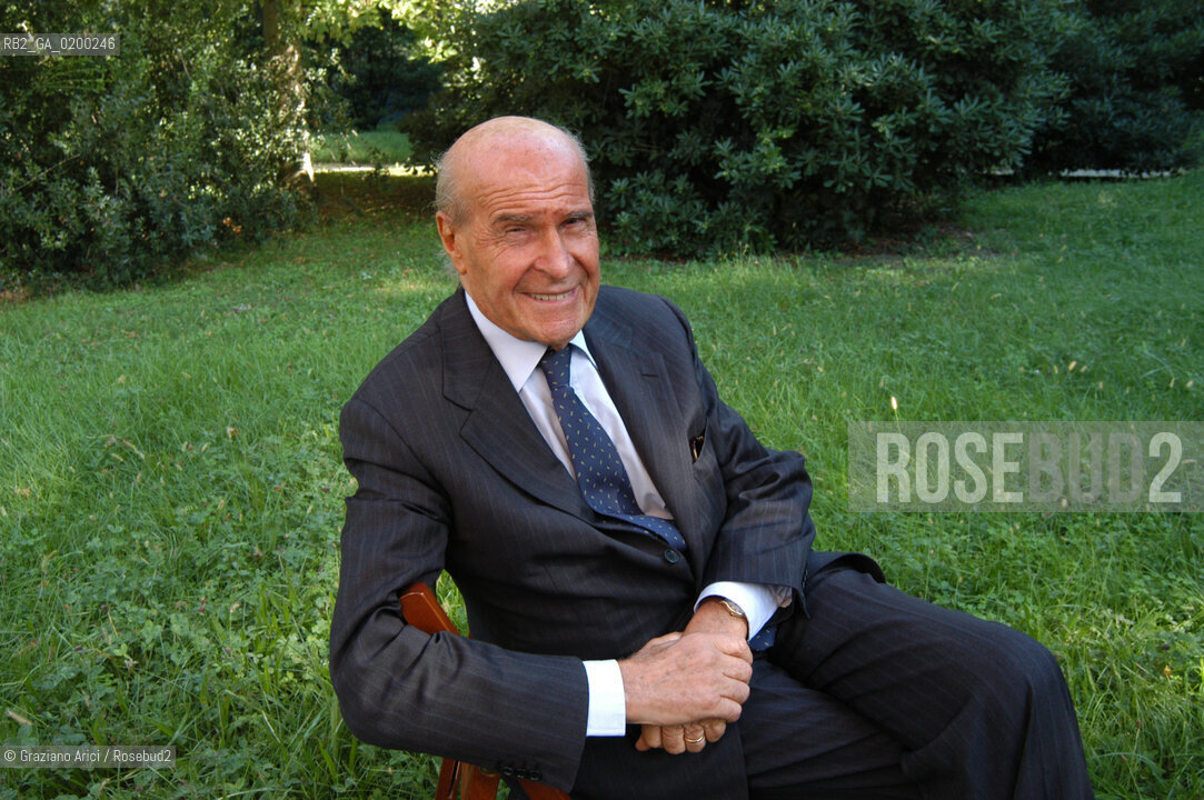 VENEZIA SETTEMBRE 2005 THE SURGEON UMBERTO VERONESI ©Graziano Arici/Rosebud2 SCIENZA MEDICO CHIRURGO