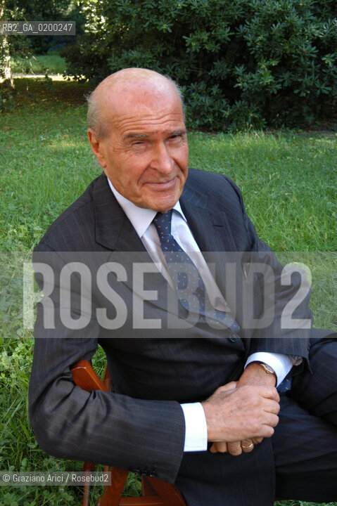 VENEZIA SETTEMBRE 2005 THE SURGEON UMBERTO VERONESI ©Graziano Arici/Rosebud2 SCIENZA MEDICO CHIRURGO