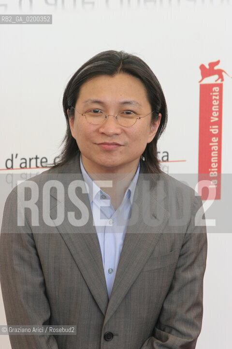10_09_05 - 62 VENICE FILM FESTIVAL - FILM RUGUO AI (PERHAPS LOVE) - THE DIRECTOR PETER HO SUN.©Graziano Arici/Rosebud2