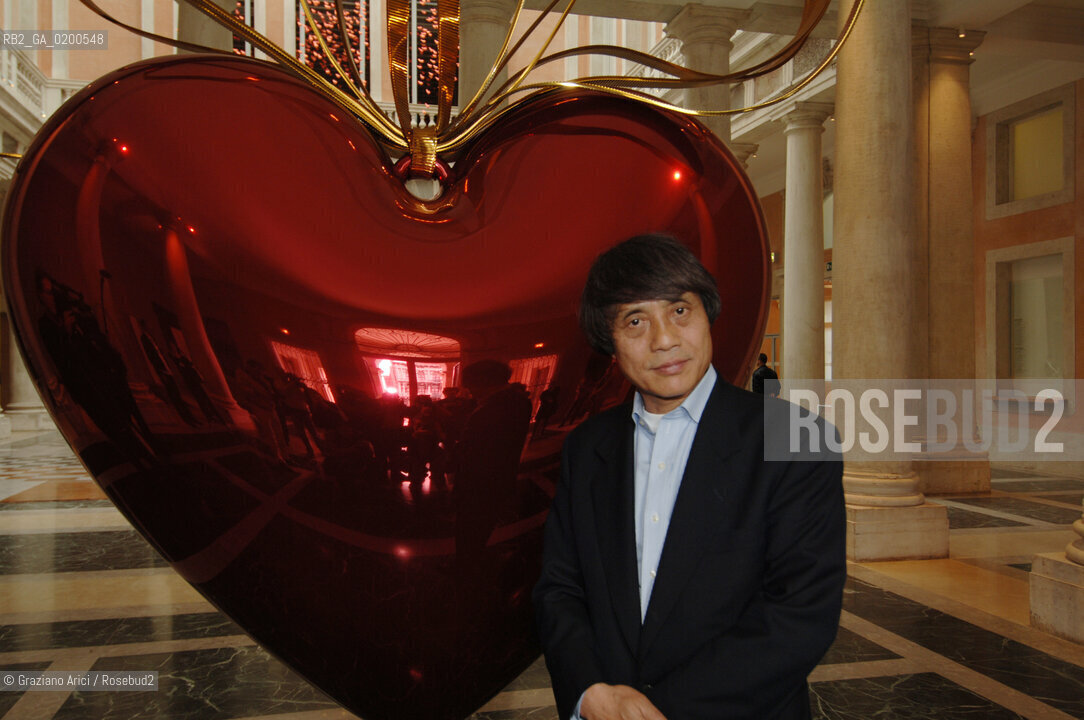 VENICE 27 APRILE 2006 -  MOSTRA A PALAZZO GRASSI  WHERE ARE WE GOING? -  THE ARCHITECT TADAO ANDO -  ©Graziano Arici/Rosebud2 ARTE ARCHITETTURA ARCHITETTO