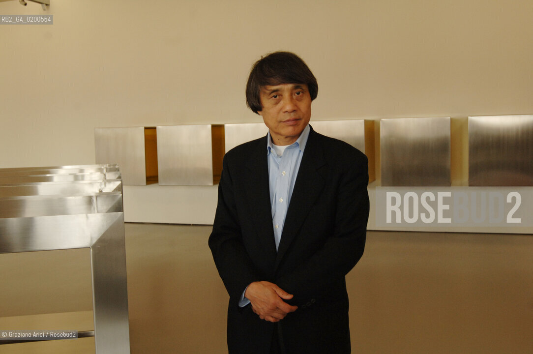 VENICE 27 APRILE 2006 -  MOSTRA A PALAZZO GRASSI  WHERE ARE WE GOING? -  THE ARCHITECT TADAO ANDO -  ©Graziano Arici/Rosebud2 ARTE ARCHITETTURA ARCHITETTO
