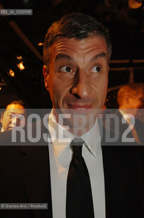 VENICE 29 APRILE 2006 -  OPENING OF THE PALAZZO GRASSI  AND THE EXPOSITION WHERE ARE WE GOING?  -  GRAND GALA :   THE ARTIST MAURIZIO CATTELAN ©Graziano Arici/Rosebud2 ARTE