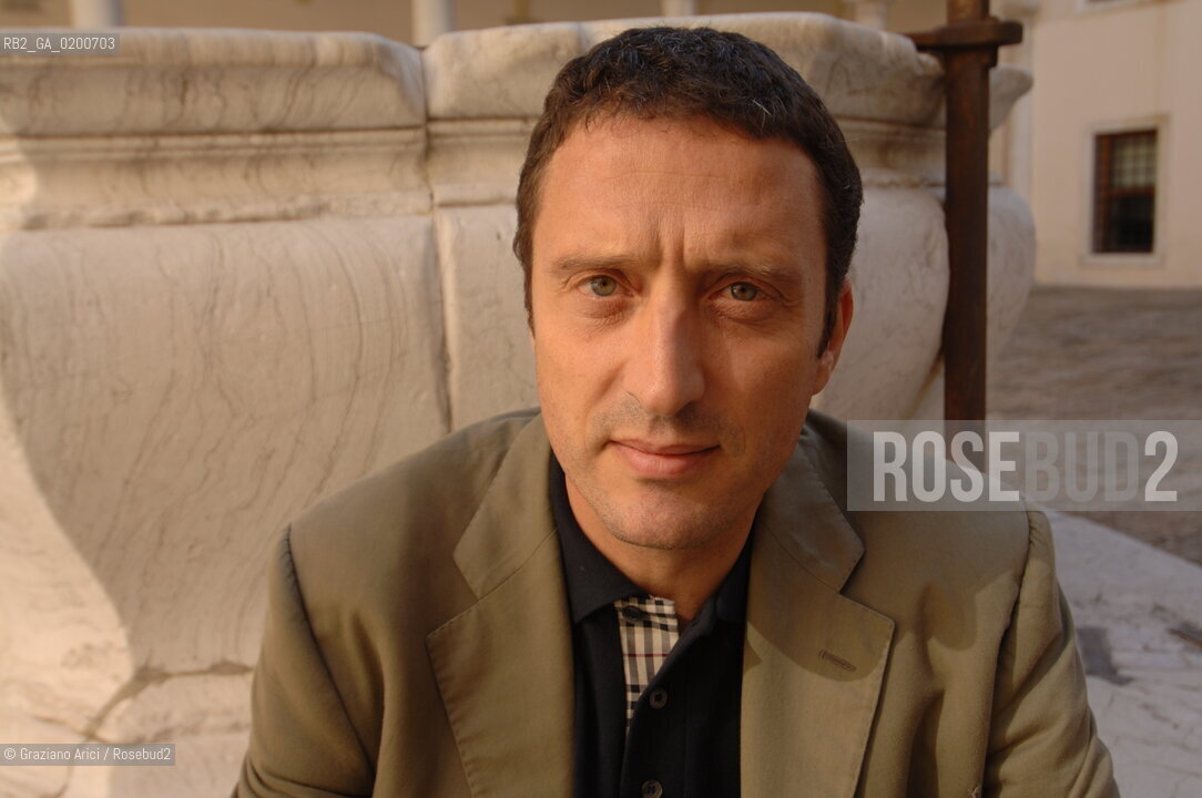 VENICE 10/09/06 - PREMIO CAMPIELLO AWARD : THE WRITER PIETRANGELO BUTTAFUOCO ©Graziano Arici/Rosebud2 LETTERATURA