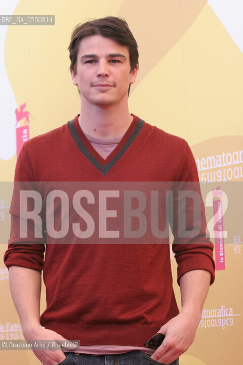 30_08_06 - 63 VENICE FILM FESTIVAL - FILM THE BLACK DAHLIA - THE ACTOR JOSH HARTNETT.- @ Graziano Arici/Rosebud2