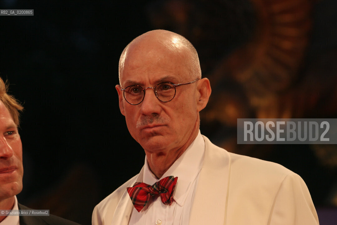 30_08_06 - 63 VENICE FILM FESTIVAL - RED CARPET FILM THE BLACK DAHLIA - THE AUTHOR AND WRITER  JAMES ELLROY @ Graziano Arici/Rosebud2