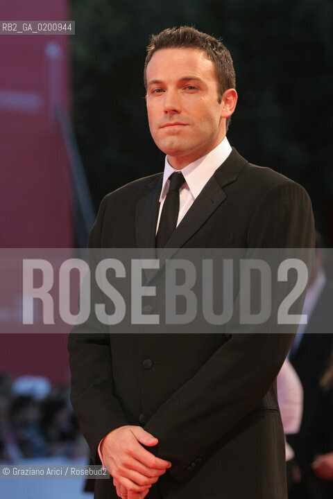 31_08_06 - 63 VENICE FILM FESTIVAL - FILM HOLLYWOODLAND - RED CARPET THE ACTOR BEN AFFLECK @ Graziano Arici/Rosebud2