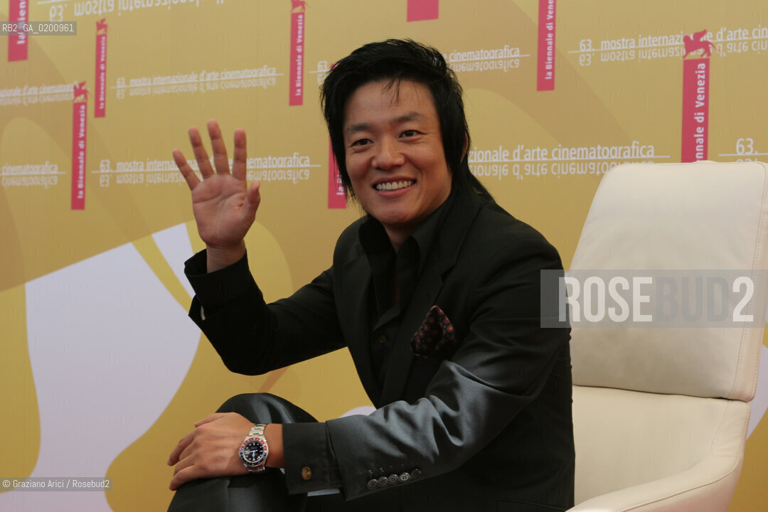 01_9_06 - 63 VENICE FILM FESTIVAL - FILM JAKPAE - THE ACTOR LEE BEOM-SOO @ Graziano Arici/Rosebud2