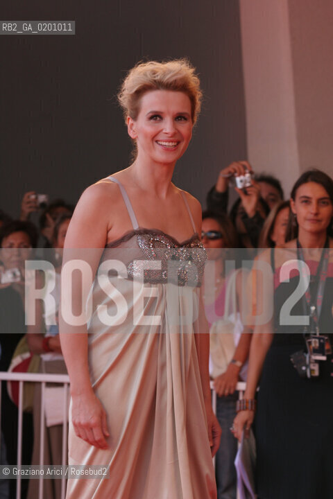 01_9_06 - 63 VENICE FILM FESTIVAL - FILM QUELQUES JOURS EN SEPTEMBRE - RED CARPET - THE ACTRESS JULIETTE BINOCHE.@ Graziano Arici/Rosebud2
