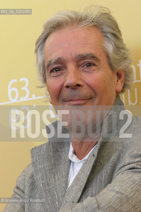 02_9_06 - 63 VENICE FILM FESTIVAL - FILM PRIVATE FEARS IN PUBLIC SPACES - THE ACTOR PIERRE ARDITI @ Graziano Arici/Rosebud2