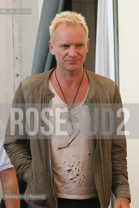 03_9_06 - 63 VENICE FILM FESTIVAL - FILM A GUIDE TO RECOGNISING YOUR SAINTS - THE PRODUCER STING @ Graziano Arici/Rosebud2