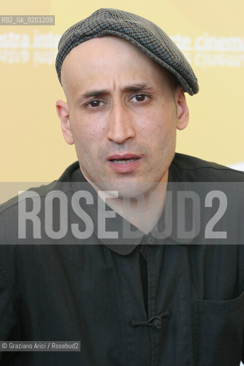 04_9_06 - 63 VENICE FILM FESTIVAL - FILM ROMA WA LA NTOUMA - THE DIRECTOR TARIQ TEGUIA