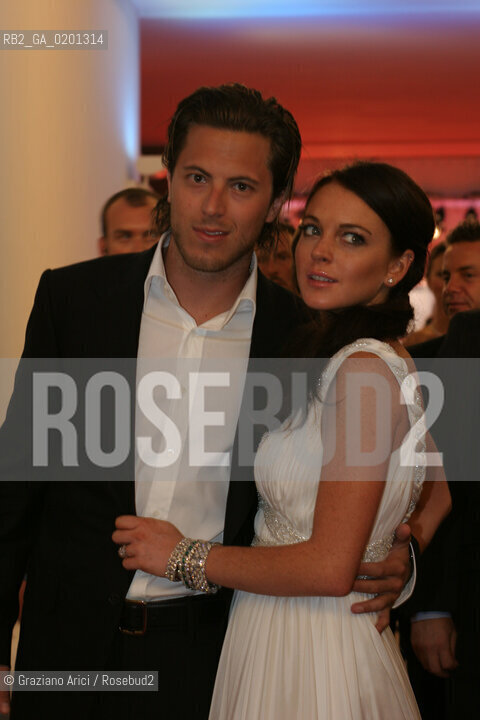 05_9_06 - 63 VENICE FILM FESTIVAL - FILM BOBBY - THE ACTRESS LINDSAY LOHAN WITH HER BOY FRIEND HARRY MORTON  ©Graziano Arici/Rosebud2