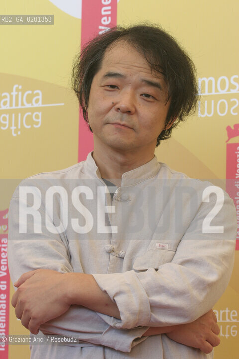 06_9_06 - 63 VENICE FILM FESTIVAL - FILM TACHIGUISHI RETSUDEN - THE DIRECTOR MAMORU OSHII  ©Graziano Arici/Rosebud2