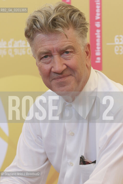 06_9_06 - 63 VENICE FILM FESTIVAL - FILM INLAND EMPIRE - THE DIRECTOR DAVID LYNCH   ©Graziano Arici/Rosebud2