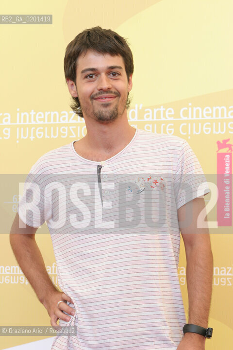 07_9_06 - 63 VENICE FILM FESTIVAL - FILMEL COBRADOR, IN GOD WE TRUST - THE ACTOR  ADAN LLORCA @ Graziano Arici/Rosebud2