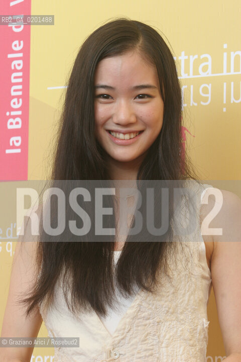 08_9_06 - 63 VENICE FILM FESTIVAL - FILM MUSHISHI -  THE ACTRESS AOI YU ©Graziano Arici/Rosebud2