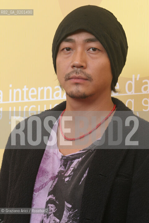 08_9_06 - 63 VENICE FILM FESTIVAL - FILM MUSHISHI - THE ACTOR OMORI NAO  ©Graziano Arici/Rosebud2