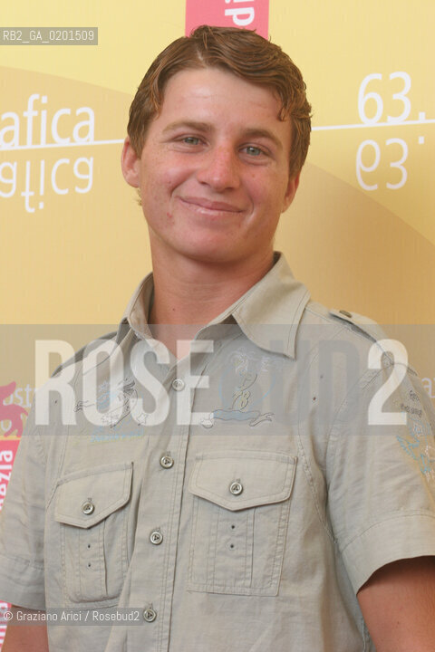 08_9_06 - 63 VENICE FILM FESTIVAL - FILM NUOVOMONDO - THE ACTOR FILIPPO PUCILLO ©Graziano Arici/Rosebud2