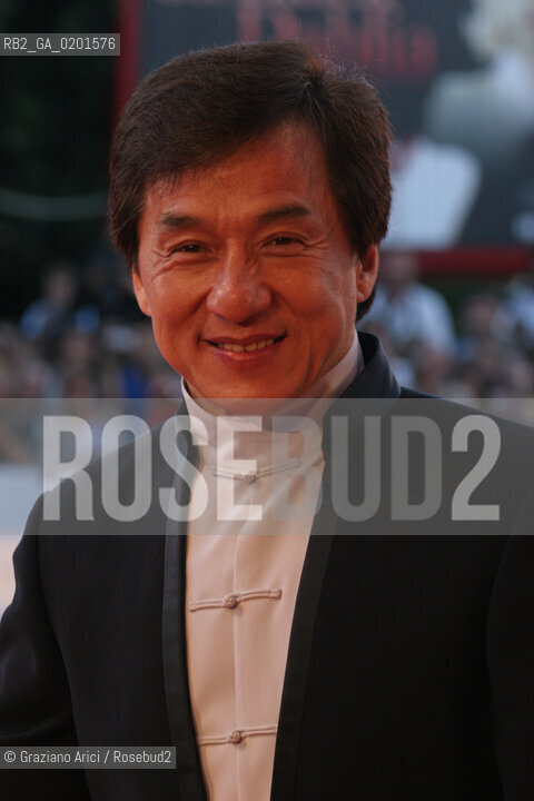 09_9_06 - 63 VENICE FILM FESTIVAL - RED CARPET OFFICIAL AWARDS - THE ACTOR JACKIE CHAIN ©Graziano Arici/Rosebud2