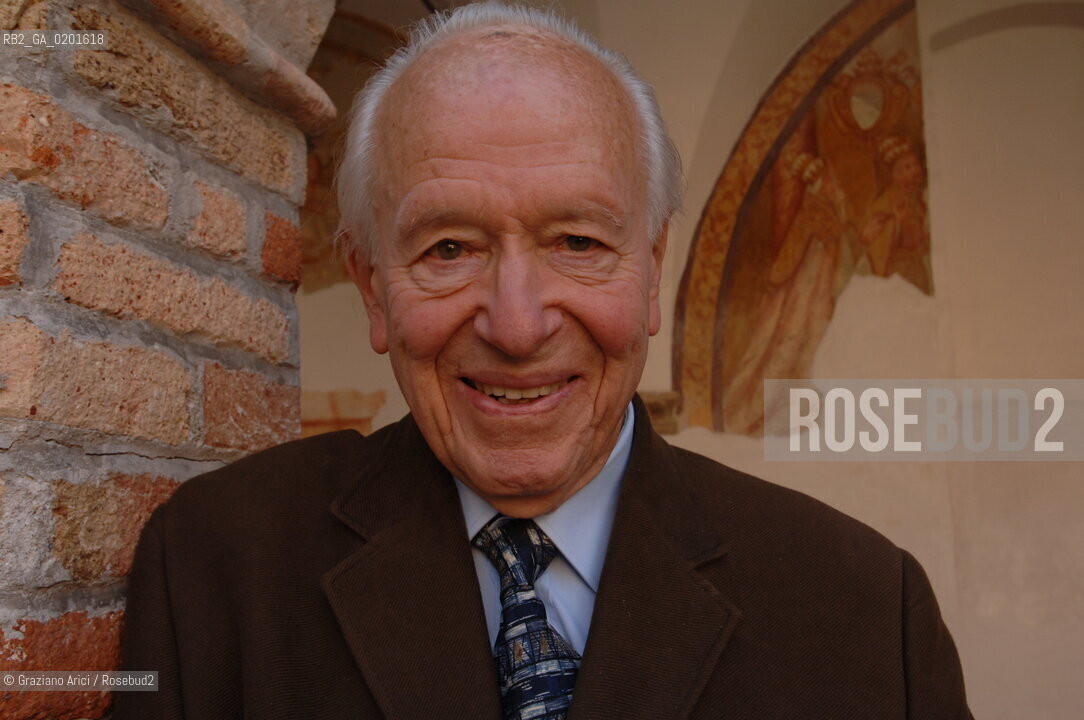 PORDENONE 23/09/06 - THE BIOLOGIST LUCA CAVALLI-SFORZA  @ Graziano Arici/Rosebud2 SCIENZA