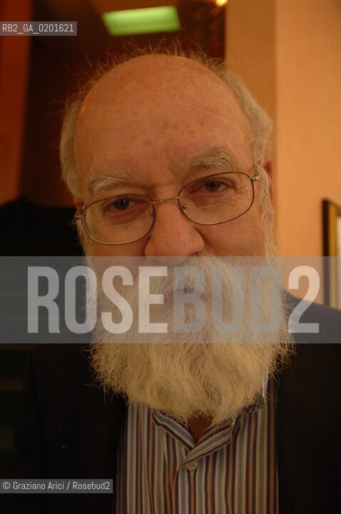 PORDENONE 23/09/06 - THE PHILOSOPHER DANIEL DENNETT  @ Graziano Arici/Rosebud2 LETTERATURA FILOSOFIA