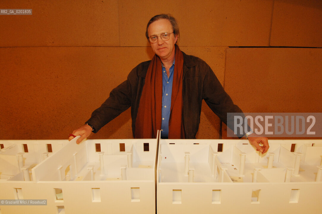 VENICE 6/04/07 THE DIRECTOR OF THE 52ND INTERNATIONAL ART EXHIBITION ROBERT STORR ©Graziano Arici/Rosebud2 DIRETTORE DELLA BIENNALE ARTE