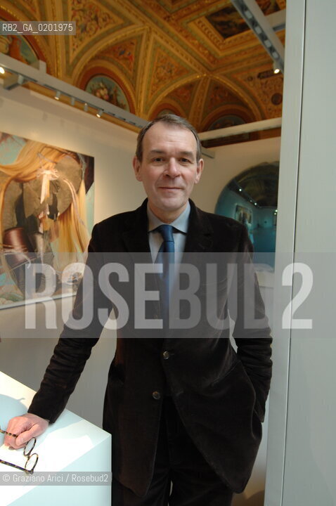 VENEZIA MARZO 2007 -  THE DIRECTOR OF PALAZZO GRASSI JEAN-JACQUES AILLAGON ( FORMER FRENCH MINISTER OF CULTURE) ©Graziano Arici/Rosebud2