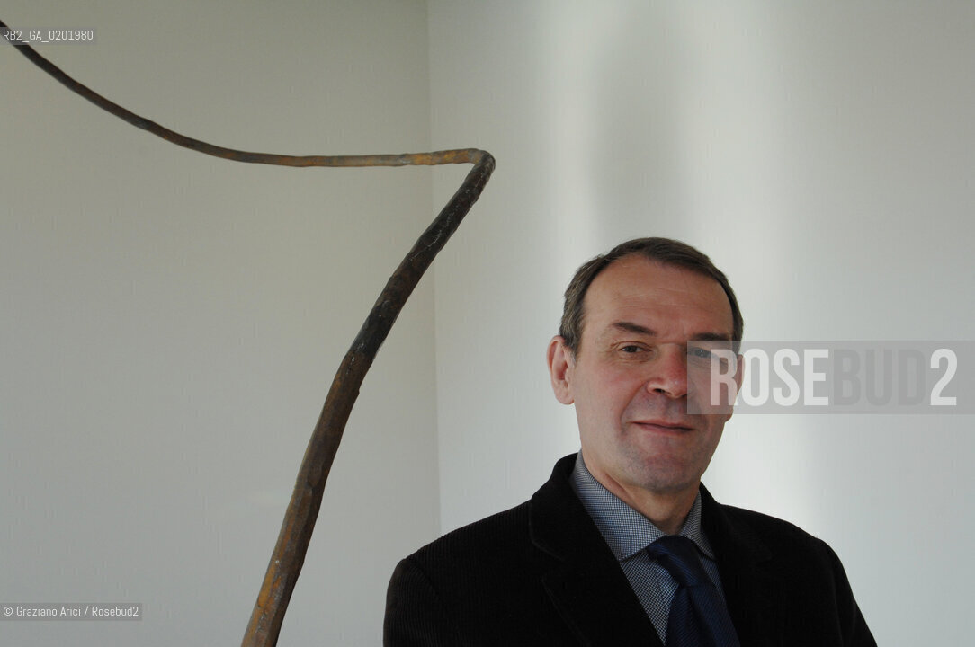 VENEZIA MARZO 2007 -  THE DIRECTOR OF PALAZZO GRASSI JEAN-JACQUES AILLAGON ( FORMER FRENCH MINISTER OF CULTURE) ©Graziano Arici/Rosebud2