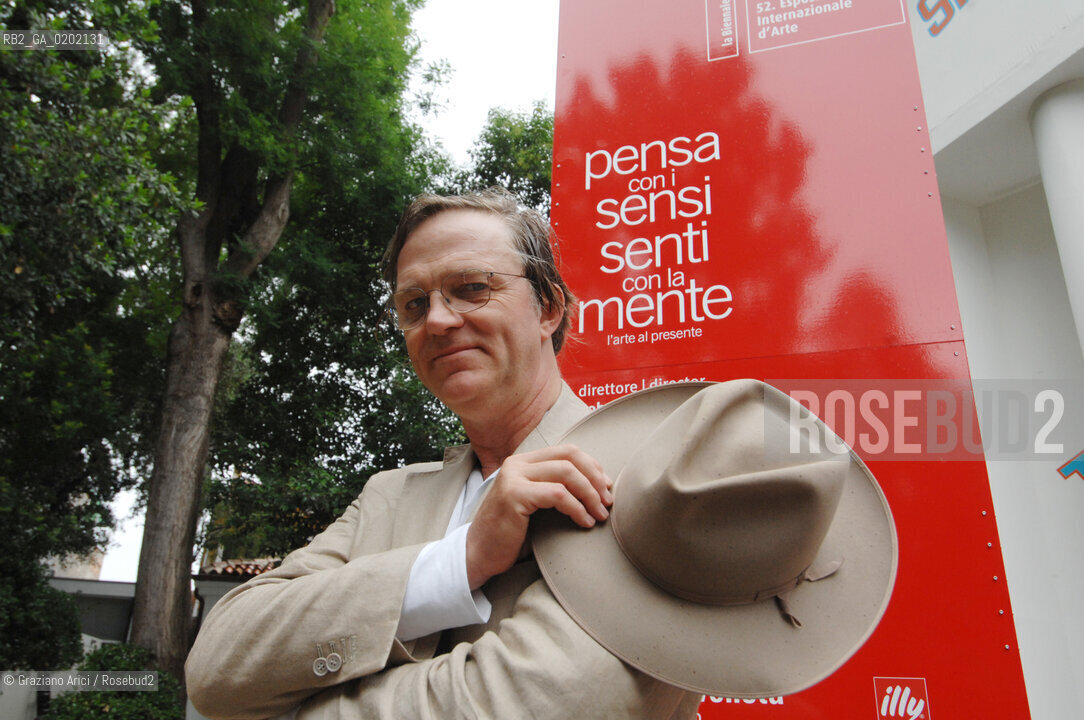 VENICE 04//6/07 - THE 52sd VENICE ART EXPOSITION : THINK WITH THE SENSES, FEEL WITH THE MIND : ROBERT STOR, DIRECTOR OF THE VENICE ART BIENNALE  @ Graziano Arici/Rosebud2 ARTE ARTISTI BIENNALE
