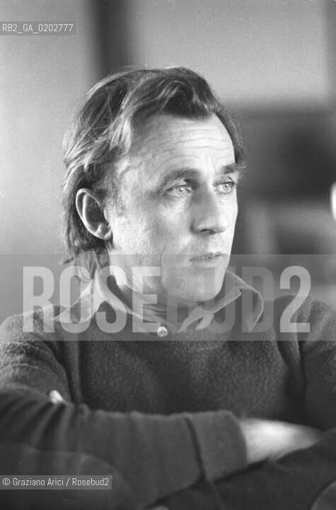 VENEZIA 1975 PRIMO PIANO VINCENZO EULISSE © ARCHIVIO Graziano Arici/Rosebud2  PITTORE VINCENZO EULISSE PRIMO PIANO