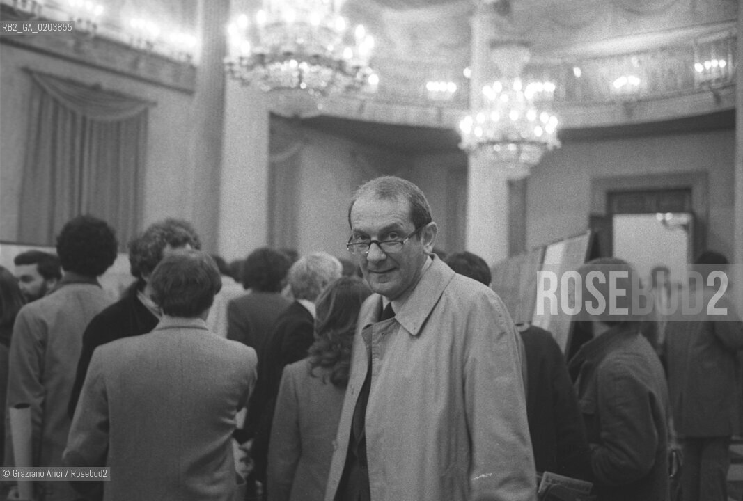 VENEZIA 1980 ARCHITETTO GINO VALLE © ARCHIVIO Graziano Arici/Rosebud2  MOSTRA 10 IMMAGINI PER VENEZIA ALA NAPOLEONICA