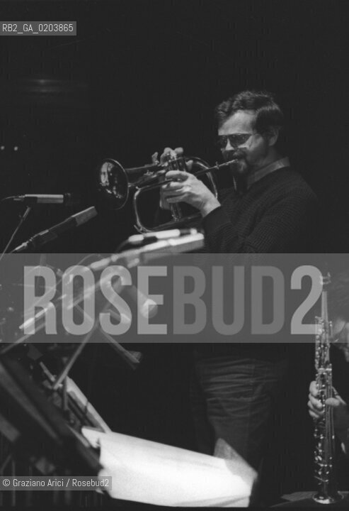 MESTRE 1980 MANIFESTAZIONE MESTRE JAZZ 80 JAZZISTA KENNY WHEELER  © ARCHIVIO Graziano Arici/Rosebud2  MUSICA CONVERSACTIONS