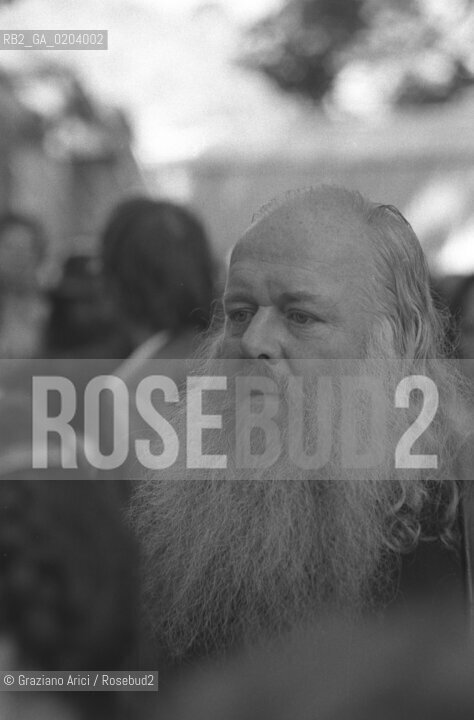 TRIESTE 1977 PRIMO PIANO PSICHIATRA OSPITE © ARCHIVIO Graziano Arici/Rosebud2  RESEAU PSICHIATRI INCONTRO FRANCO BASAGLIA