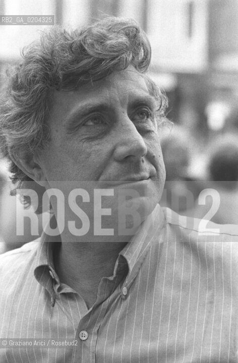 VENEZIA 1979 PRIMO PIANO PSICHIATRA FRANCO BASAGLIA © ARCHIVIO Graziano Arici/Rosebud2  PSICHIATRIA MANICOMI