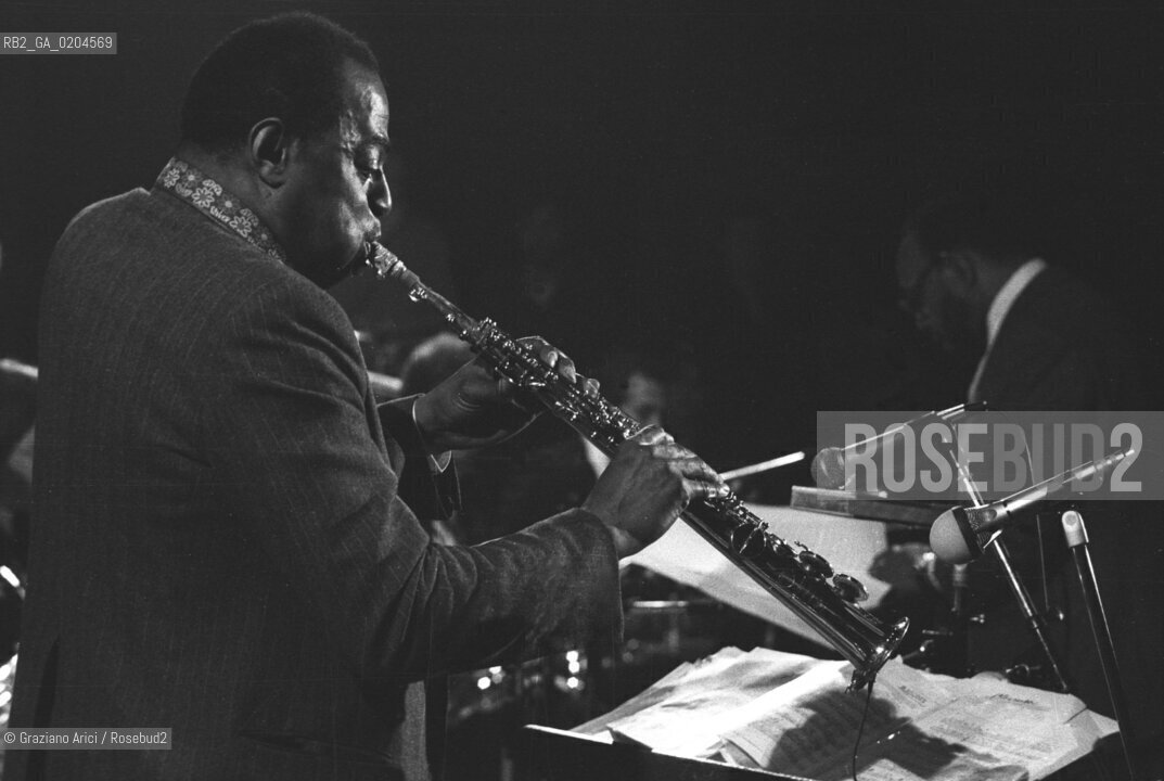 MESTRE 1980 MANIFESTAZIONE MESTRE JAZZ 80 BLACK LOVE CALL © ARCHIVIO Graziano Arici/Rosebud2  MUSICA JAZZISTA ARCHIE SHEPP