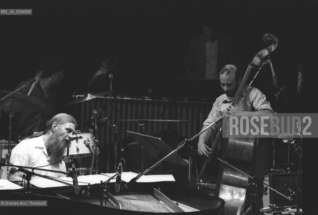 MESTRE 1980 MANIFESTAZIONE MESTRE JAZZ 80 JAZZISTA CHRIS MC GREGOR E HARRY MILLER   © ARCHIVIO Graziano Arici/Rosebud2  MUSICA BLUE NOTE