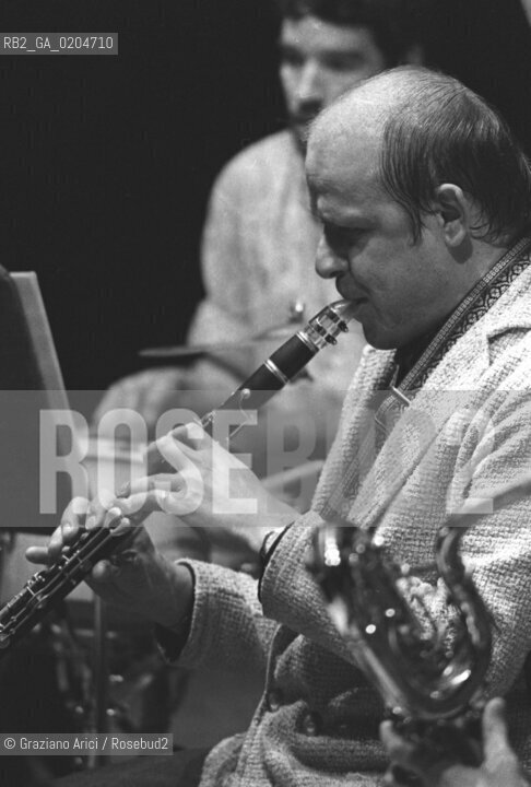 MESTRE1980 MANIFESTAZIONE MESTRE JAZZ 80 JAZZISTA GERD DUDEK © ARCHIVIO Graziano Arici/Rosebud2  MUSICA JELLY ROLL TO YOUR SOUL