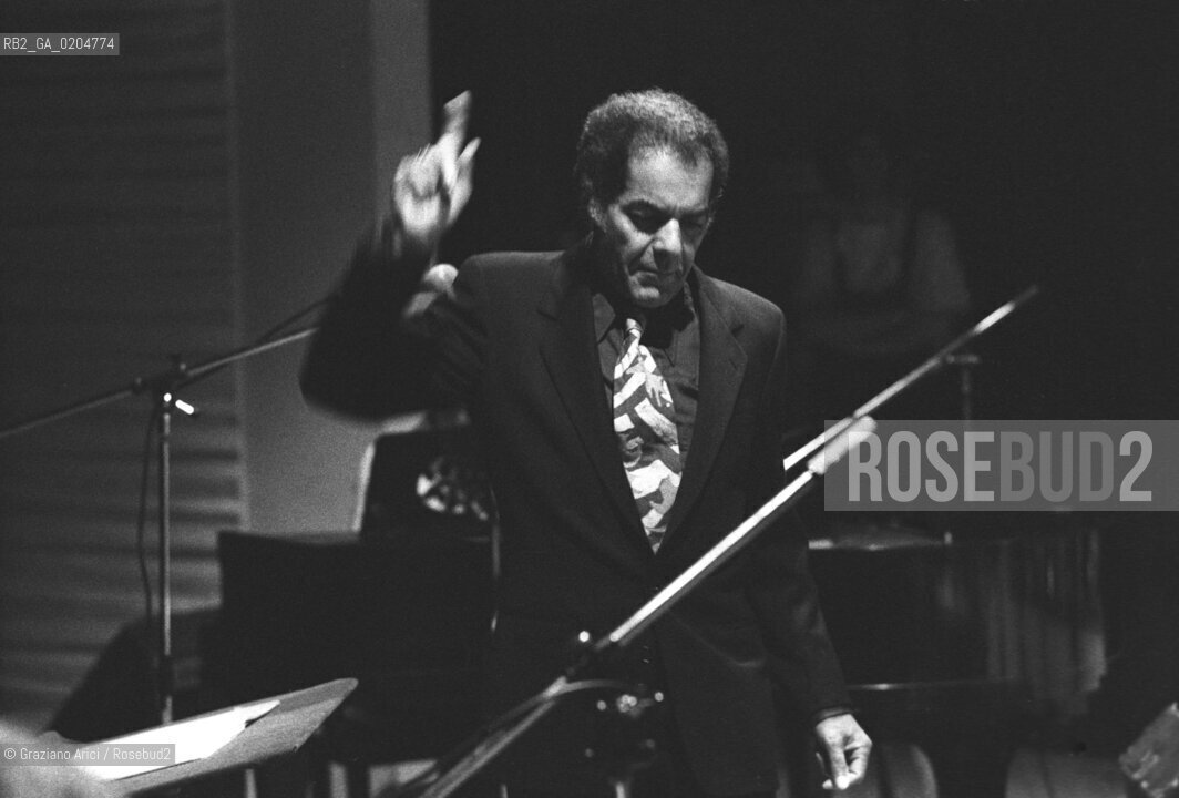 MESTRE 1980 MANIFESTAZIONE MESTRE JAZZ 80 JAZZISTA GEORGE RUSSELL © ARCHIVIO Graziano Arici/Rosebud2  MUSICA