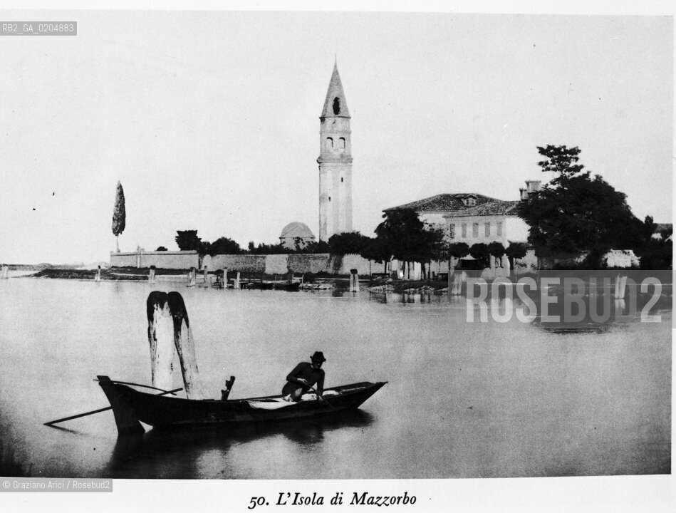 VENEZIA 1980 ISOLA DI MAZZORBO © ARCHIVIO Graziano Arici/Rosebud2  FOTOGRAFIE VENEZIA 1800