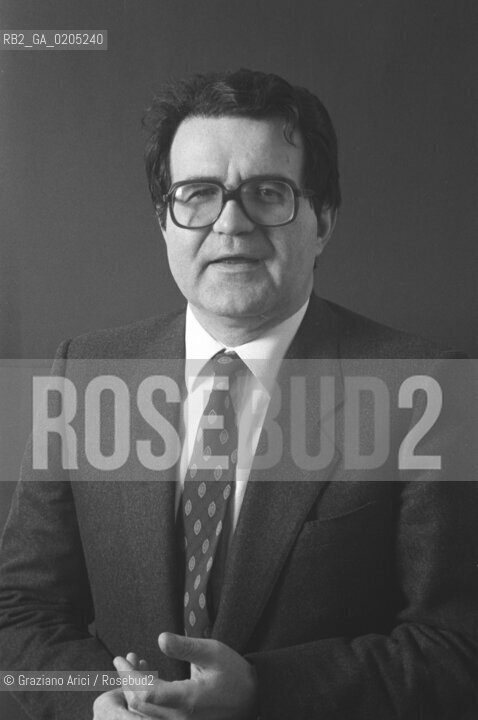 VENEZIA 1983 I POLITICO ECONOMISTA ROMANO PRODI © ARCHIVIO Graziano Arici/Rosebud2  PRESIDENTE IRI