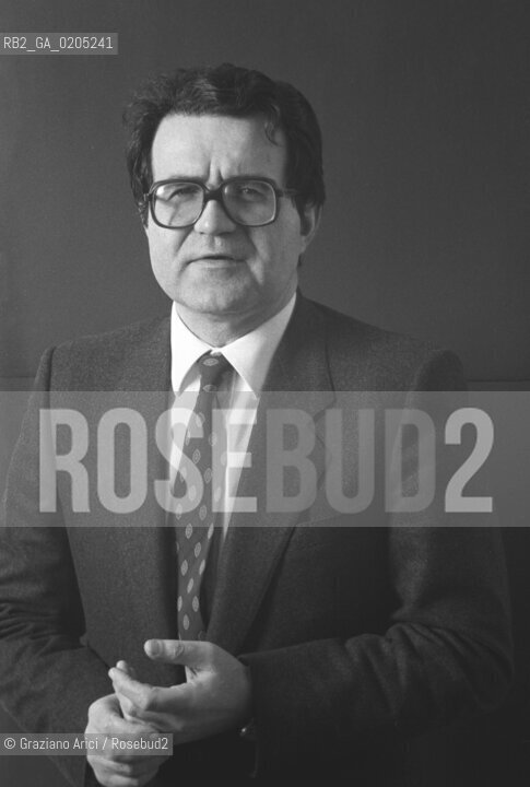 VENEZIA 1983 I POLITICO ECONOMISTA ROMANO PRODI © ARCHIVIO Graziano Arici/Rosebud2  PRESIDENTE IRI