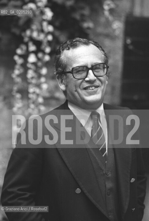 VENEZIA 1983 PRIMO PIANO DEL GIORNALISTA SANDRO MECCOLI © ARCHIVIO Graziano Arici/Rosebud2 