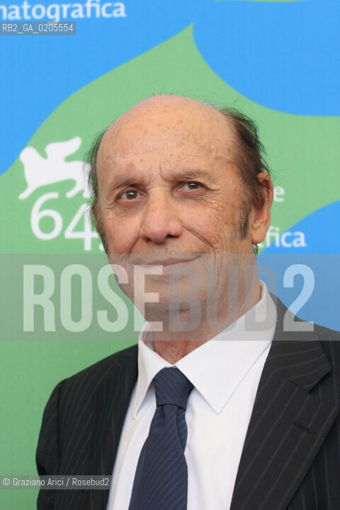 28_08_2007 - VENICE - 64TH FILM FESTIVAL - FILM PER UN PUGNO DI DOLLARI - FRANCESCO ALBERONI ©Graziano Arici/Rosebud2