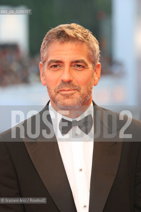 31_08_2007 - VENICE - 64TH FILM FESTIVAL - RED CARPET FILM MICHAEL CLAYTON THE ACTOR GEORGE CLOONEY . ©Graziano Arici/Rosebud2