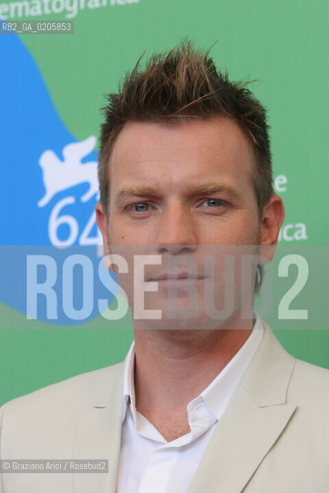 02_09_2007 - VENICE - 64TH FILM FESTIVAL - FILM CASSANDRAS DREAM - THE ACTOR EWAN MCGREGOR ©Graziano Arici/Rosebud2