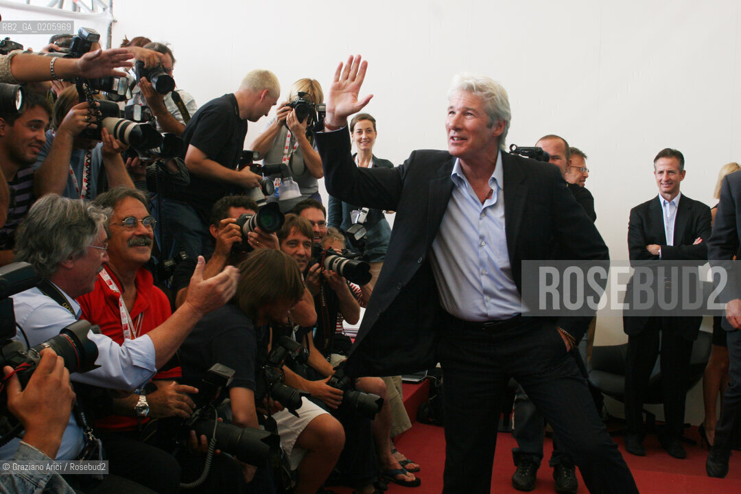 03_09_2007 - VENICE - 64TH FILM FESTIVAL - FILM THE HUNTING PARTY  - ACTOR RICHARD GERE ©Graziano Arici/Rosebud2